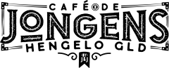 Logo cafe de jongens